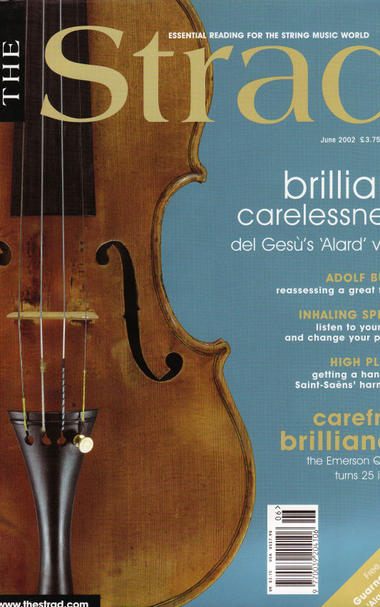 Strad Magazine Cover