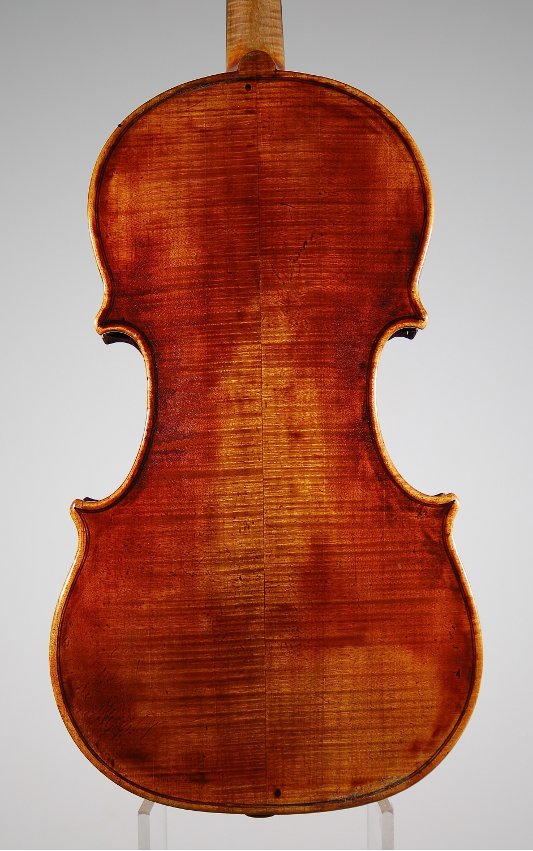 Full Page 1779 J.B. Guadagnini Violin Back