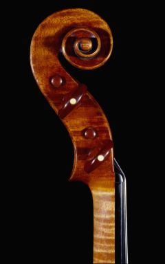 Harmsworth Stradivari Violin Scroll