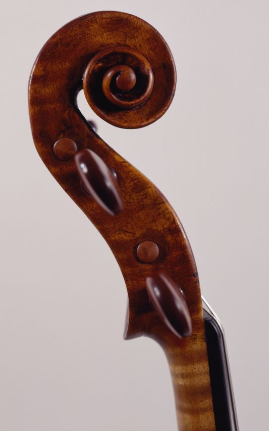 Full Page Peter Guarneri Violin Scroll